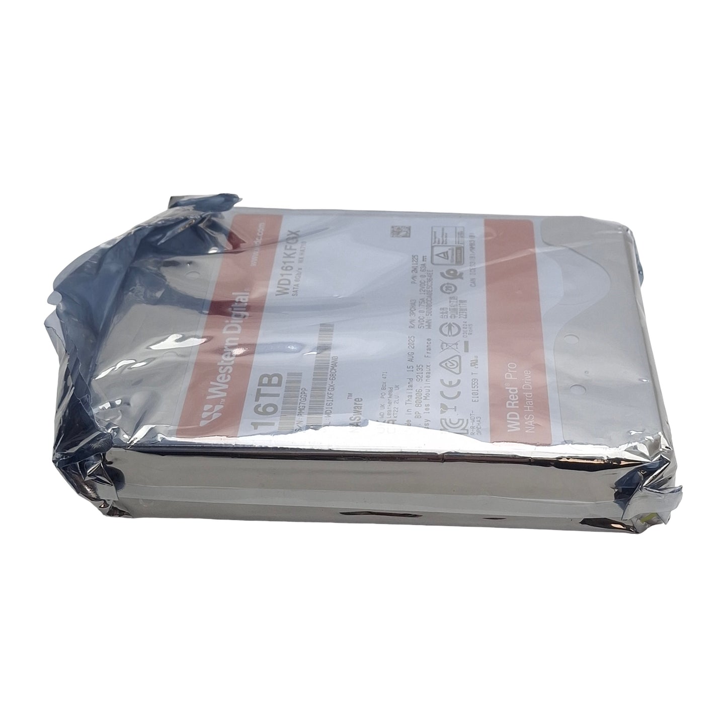 New Western Digital WD161KFGX-SPCMAN0 WD Red Pro NAS HDD, 16TB, SATA, 3.5in
