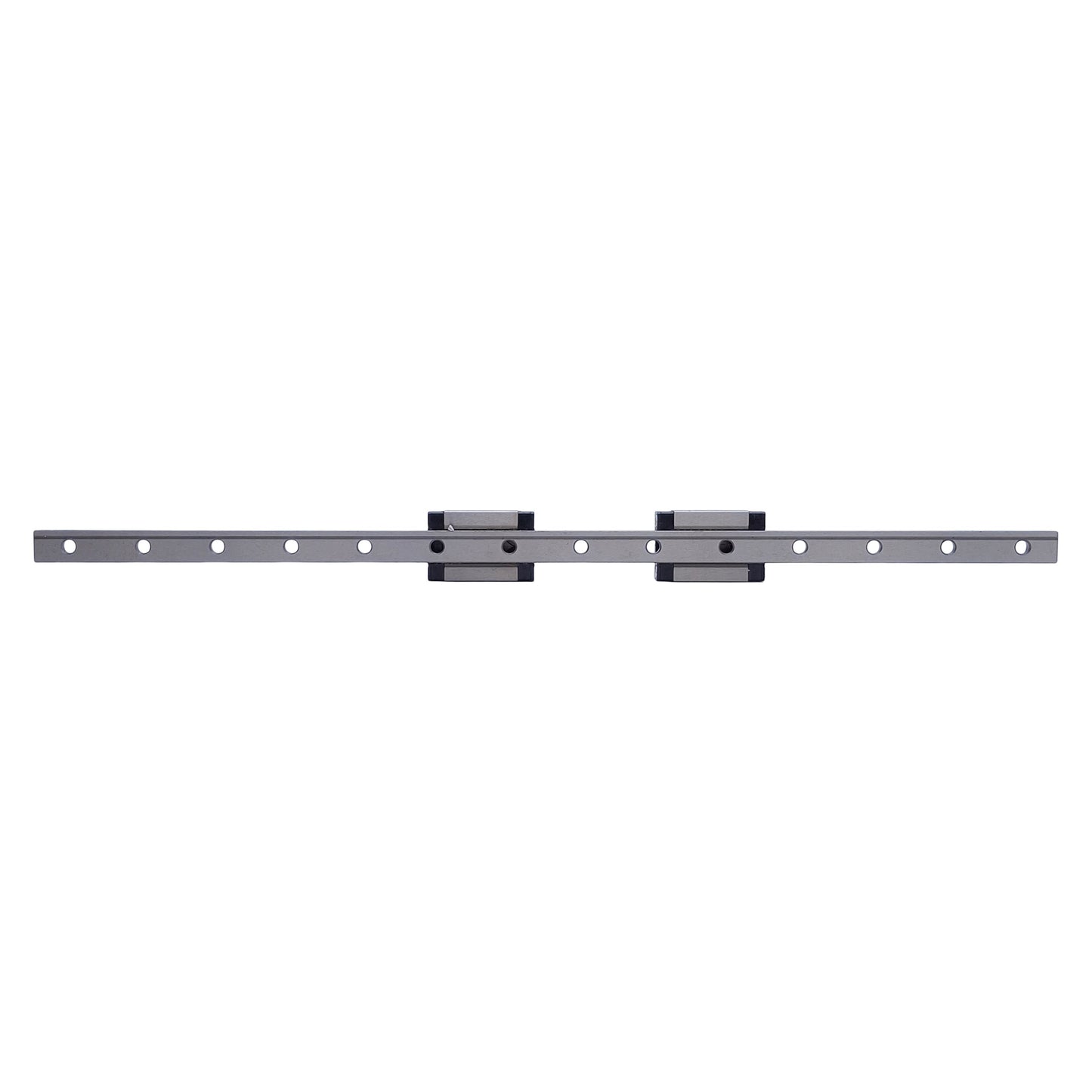 Used IKO LWL9B Linear Ball Bearing Carriage Slide (2x) w/ 280mm Guide Rail, 9mm Wide