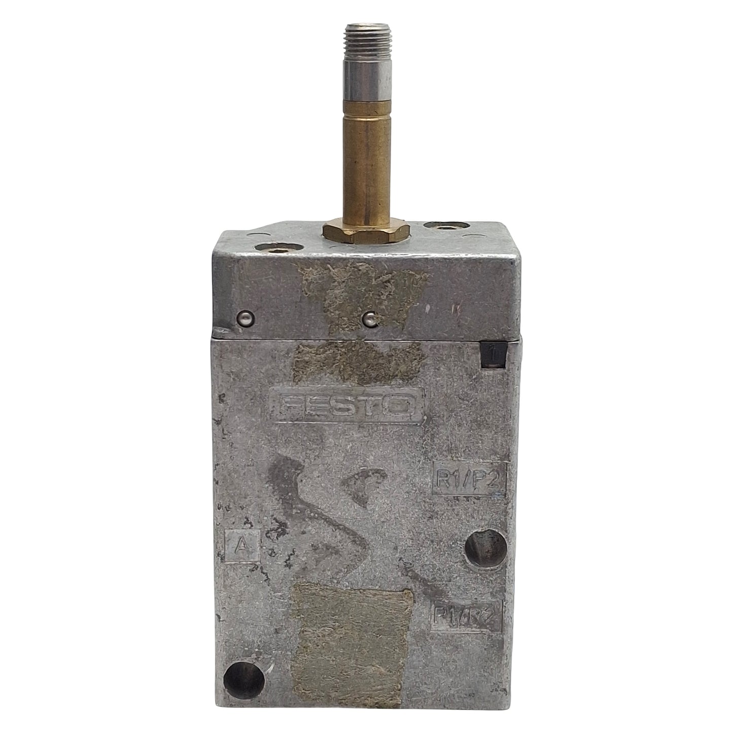 Used Festo MFH-3-1/4-NPT Solenoid Valve, 3/2-Way, 1/4in NPT, M5, 0.15-0.8MPa