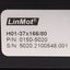 Used LinMot H01-37x166/80 0150-5020 Linear Guide, ø37mm ID, 80mm Max Stroke, 255N
