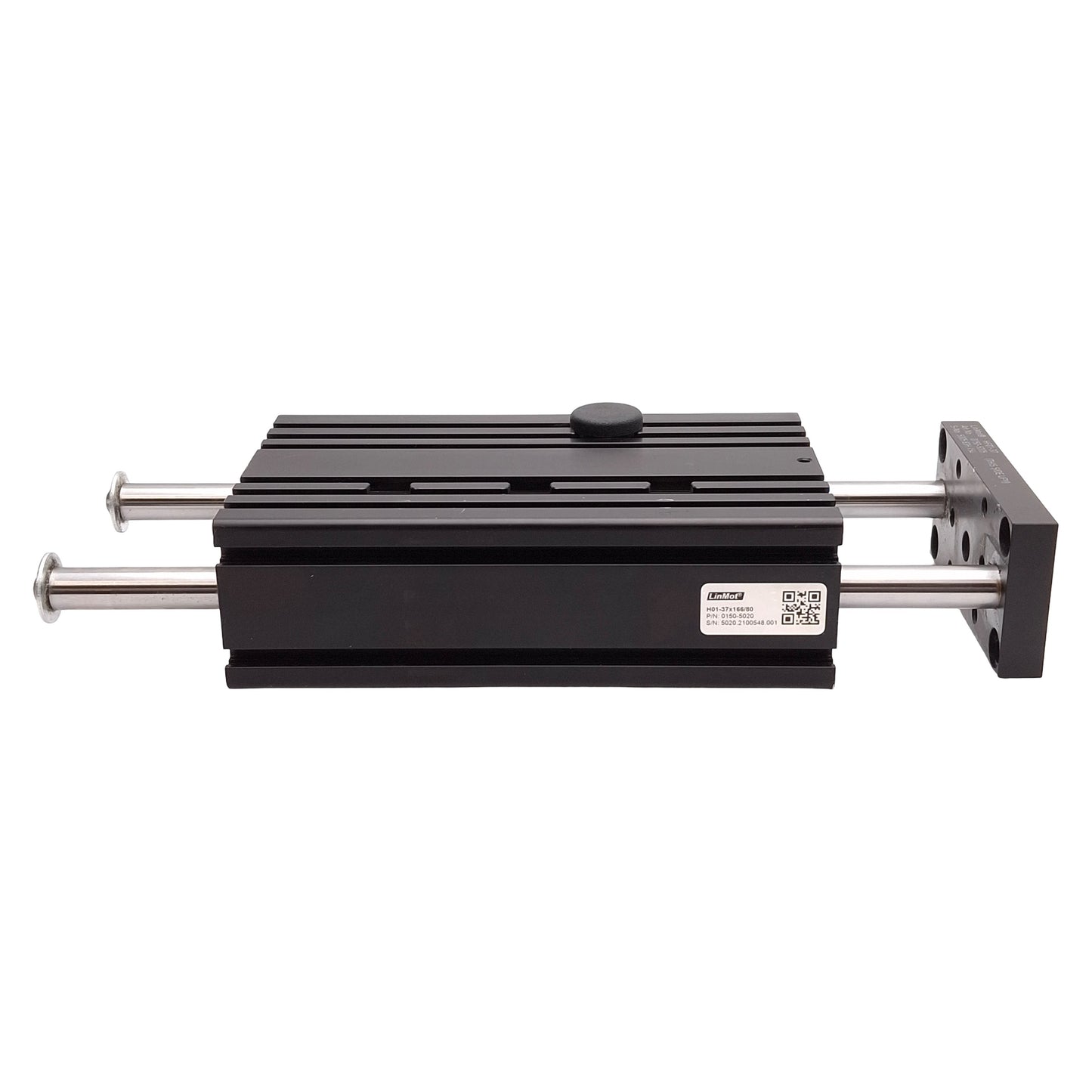 Used LinMot H01-37x166/80 0150-5020 Linear Guide, ø37mm ID, 80mm Max Stroke, 255N