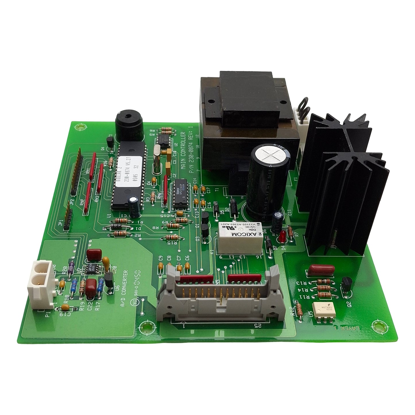 Used Lytron 230-0874 Rev 1 Kodiak Recirculating Chiller Main Control Board for RC022