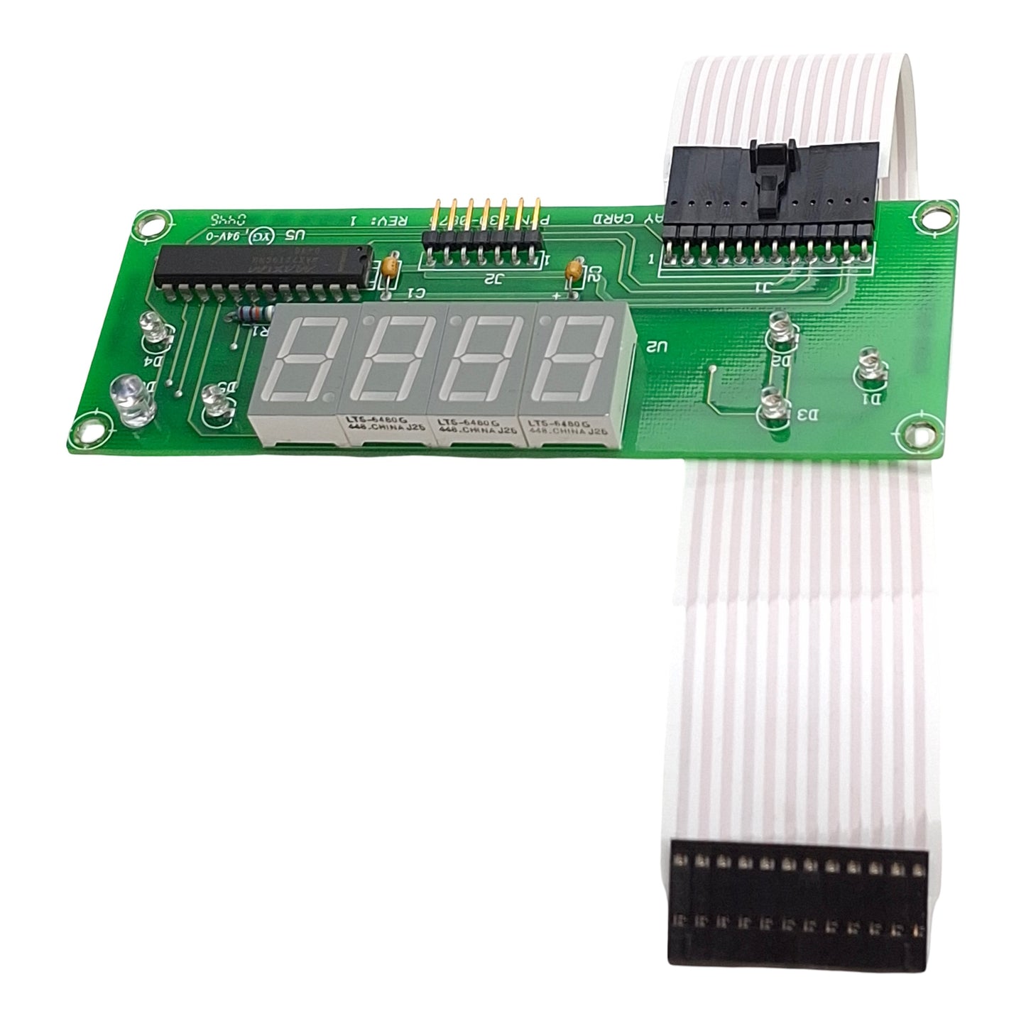 Used Lytron 230-0874 Rev1 Kodiak Recirculating Chiller Display LED Card for RC022