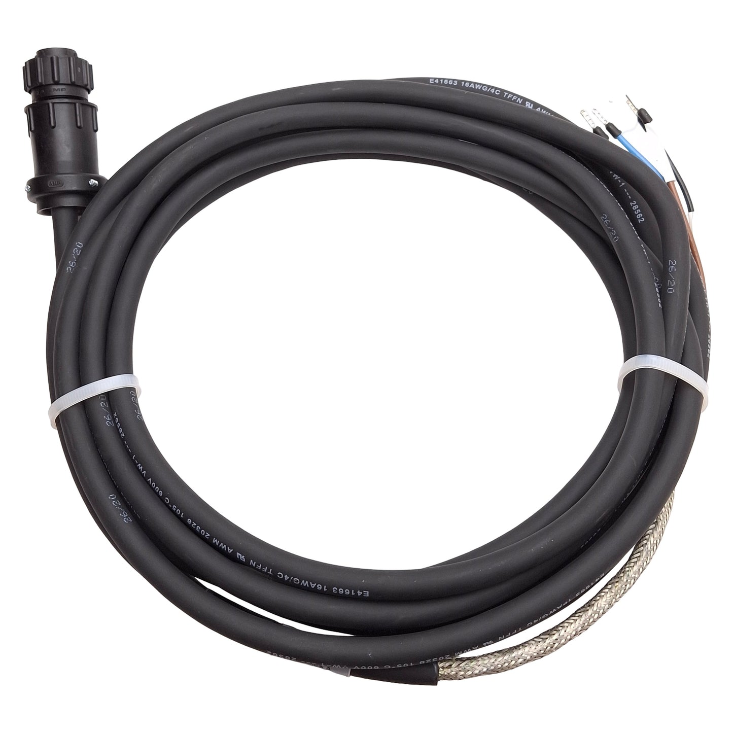 Used Allen Bradley 2090-CPWM6DF-16AA05 TL-Series Standard Motor Power Cable, 5m Long