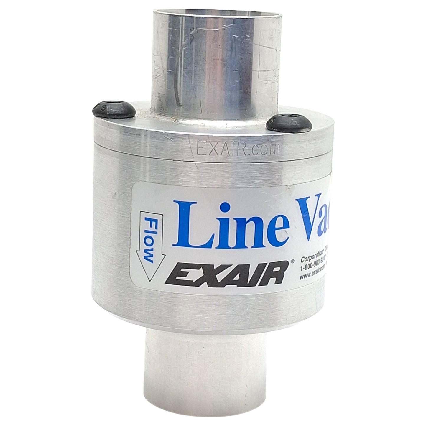 Used Exair 6062-316 Pneumatic Line Vac, ø1-1/4in Hose, 1/4in NPT Port, 250psi Max