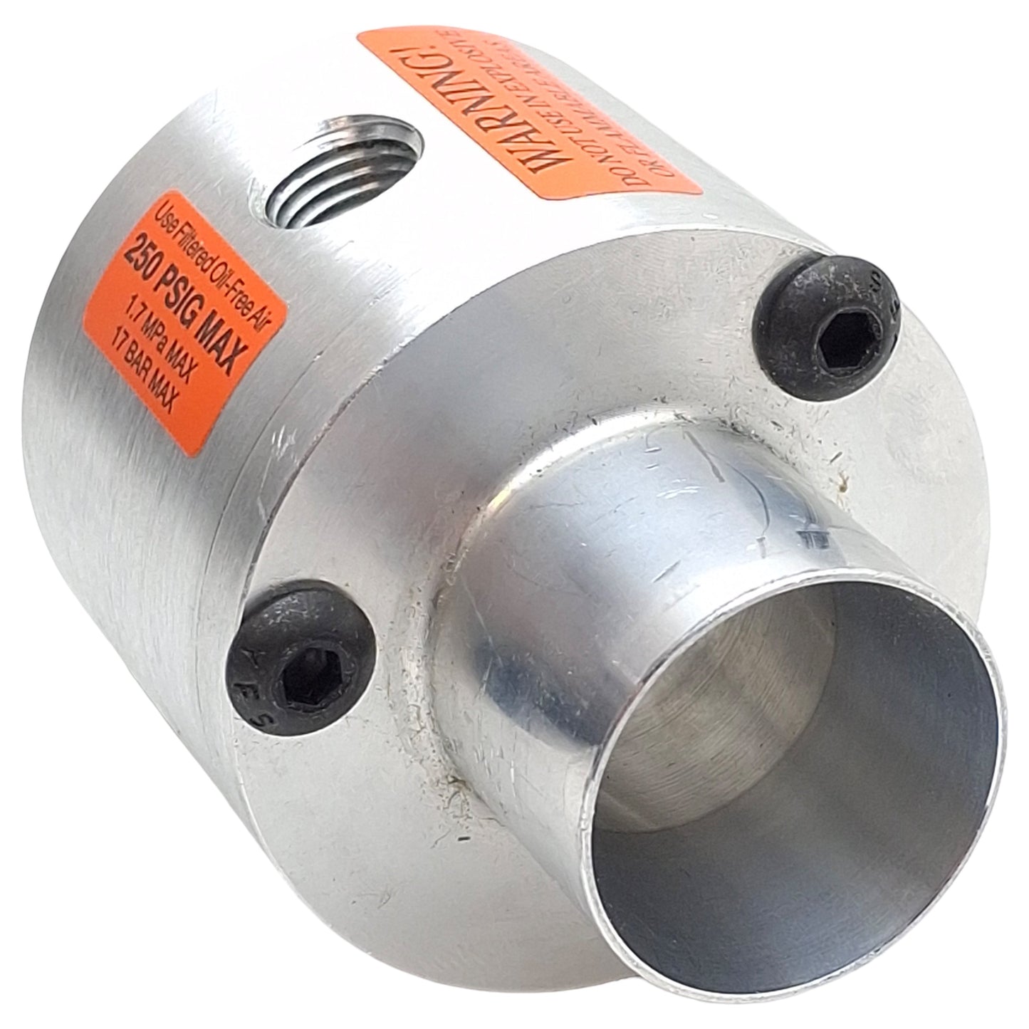 Used Exair 6062-316 Pneumatic Line Vac, ø1-1/4in Hose, 1/4in NPT Port, 250psi Max