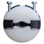 New Hubbell HBL2341 Twist-Lock Male Plug, 2-Pole 3-Wire, Rating: 20A 480VAC, L8-20P