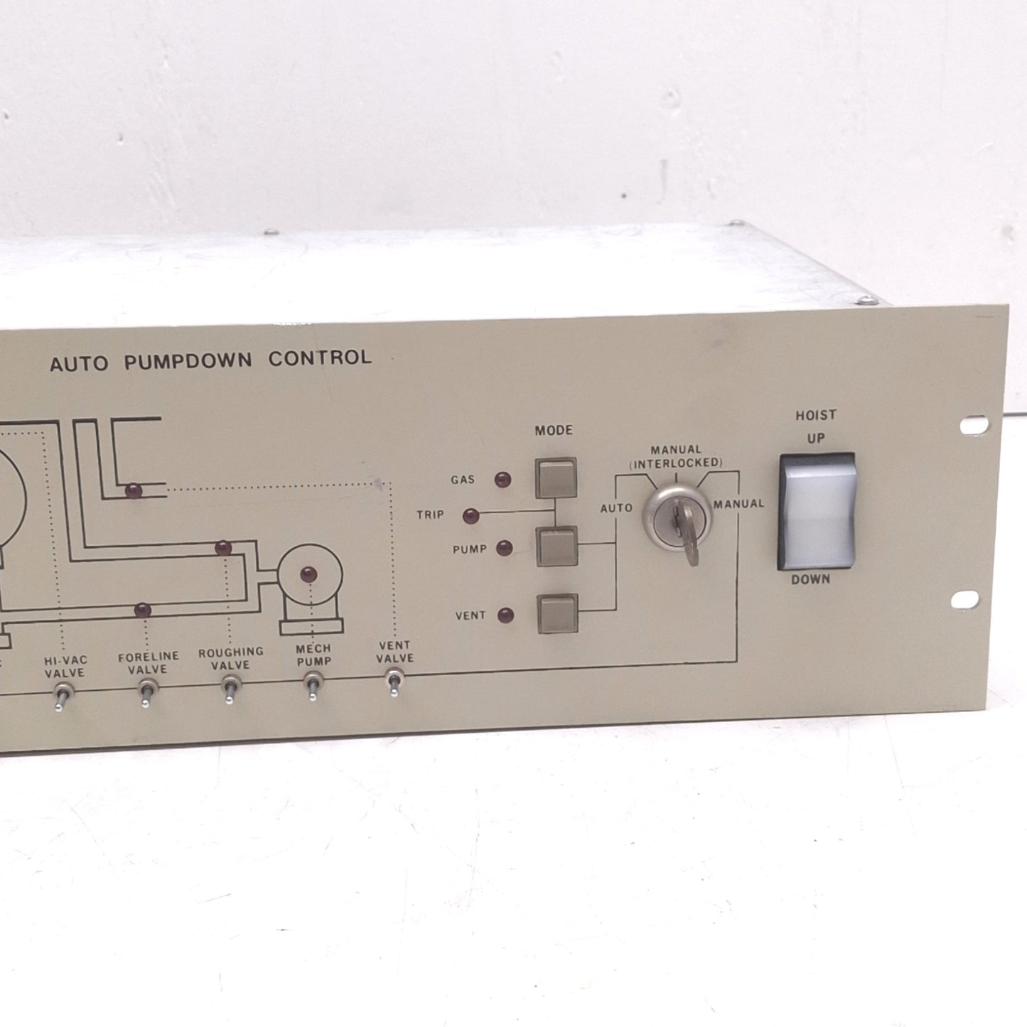 Used Perkin-Elmer 221-170-200 Auto Pumpdown Control for 4400 Sputtering System