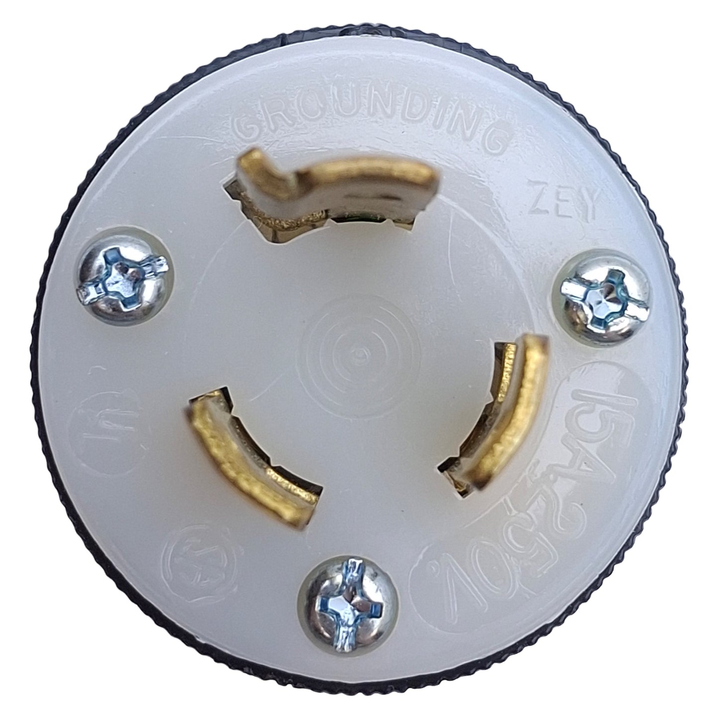 New Hubbell HBL4570C Twist-Lock Male Plug 2-Pole, 3-Wire, 250VAC 15A,NEMA L6-15P