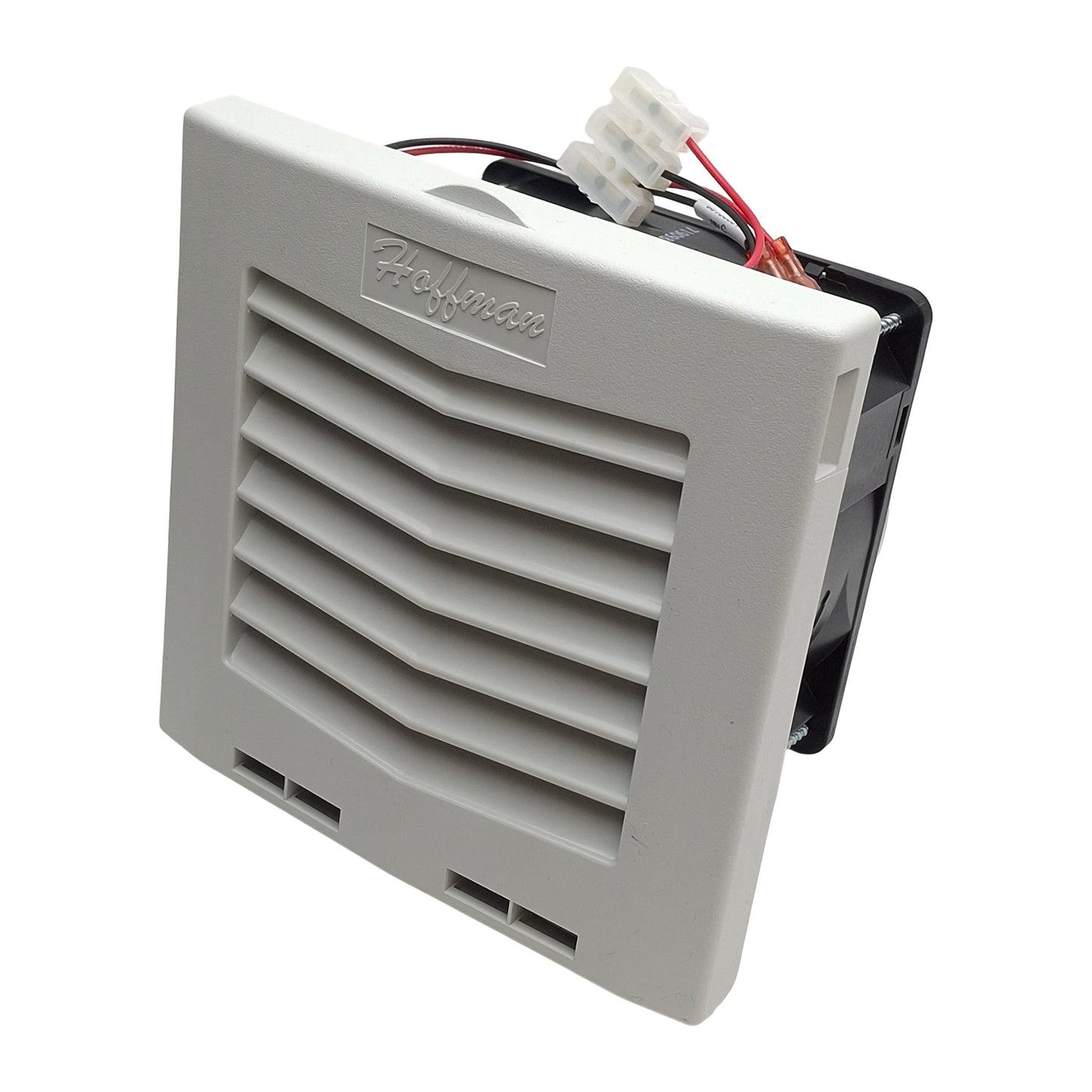 New Hoffman HF0524414 nVent Enclosure Filter Fan 24VDC, 35CFM, 5in x 5in