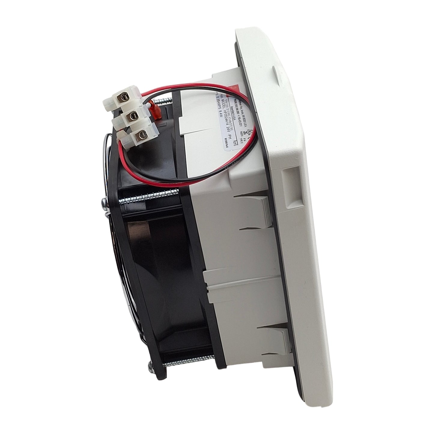 New Hoffman HF0524414 nVent Enclosure Filter Fan 24VDC, 35CFM, 5in x 5in