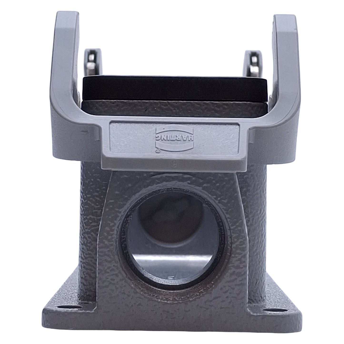 Used Harting 09300240271 Locking Surface Base Housing, Grey, Pg-29 Cable Entry