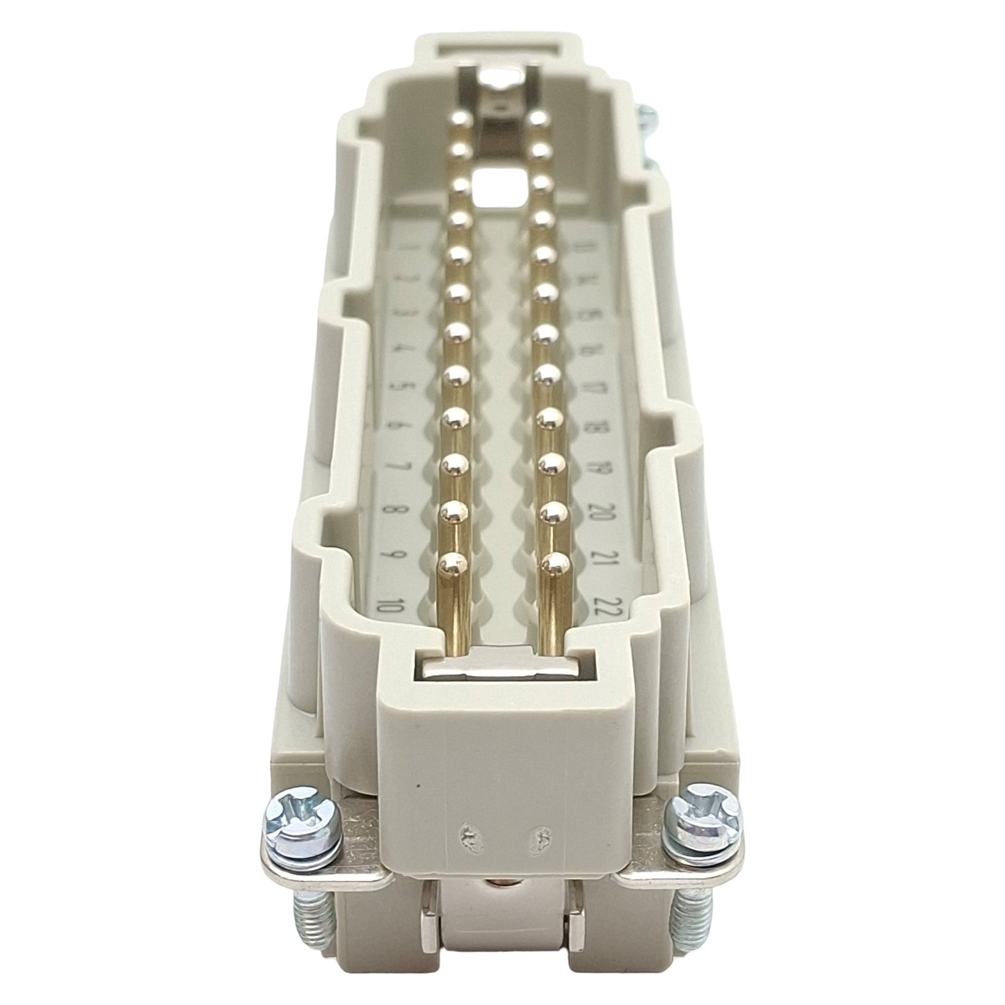 New Harting 09330242601 Heavy Duty Insert Screw Connector, 24-Pin Male, 16A 500VAC