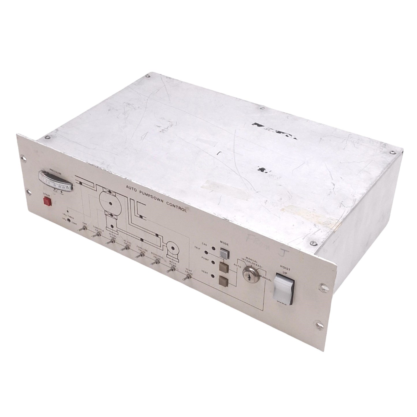 Used Perkin-Elmer 221-201-100 Auto Pumpdown Control for 4400 Sputtering System