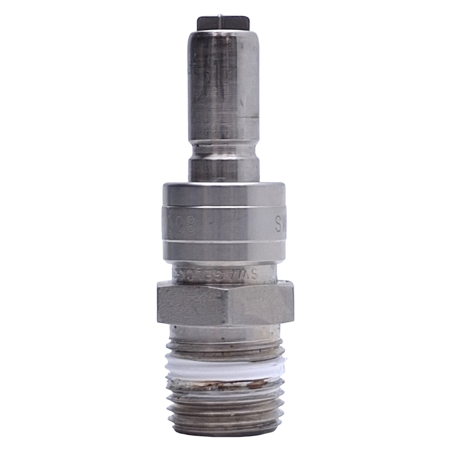 Used Swagelok SS-QC8-S-8PM Stainless Steel Quick Connect Stem w/o Valve, 1/2 NPT