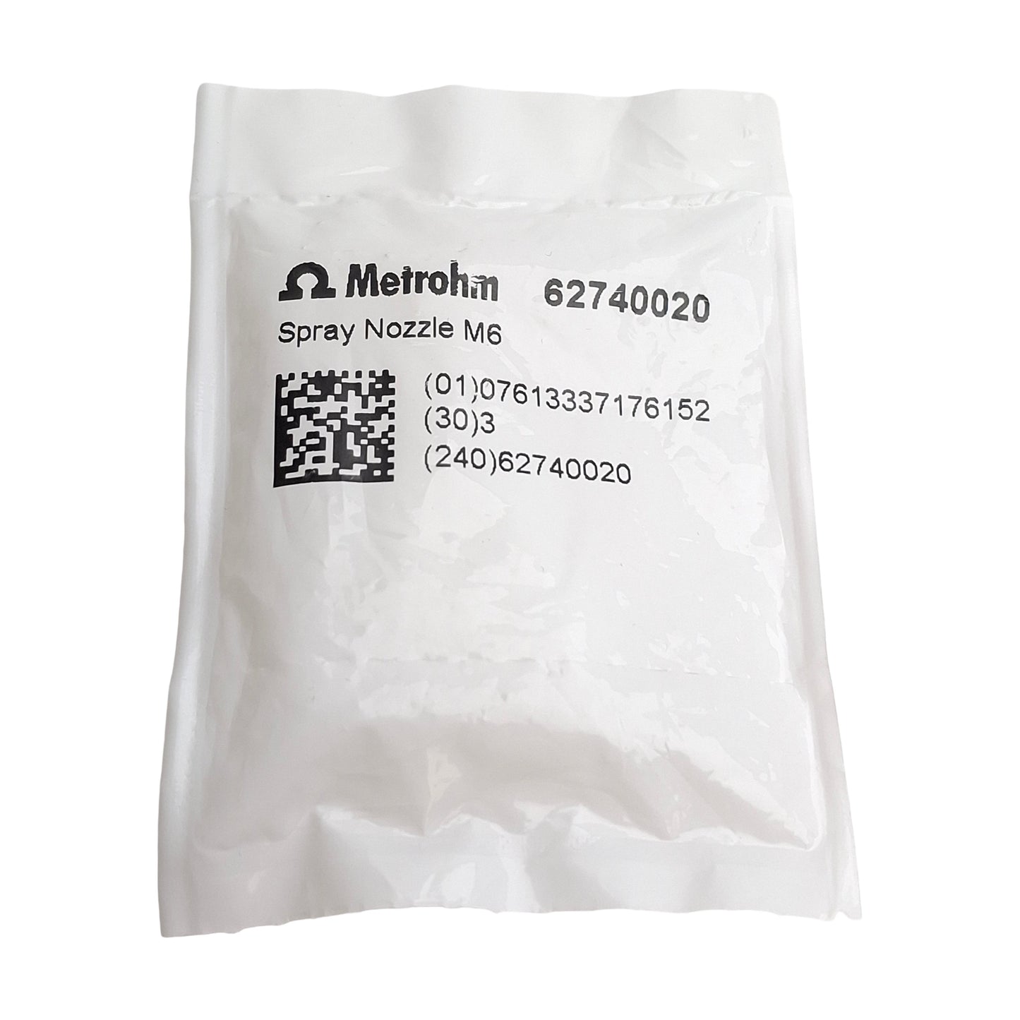New Metrohm 6.2740.020 Spray Nozzle For Fine Spraying Rinsing Solution, M6 Thread