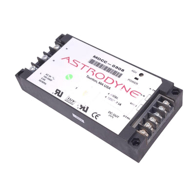 Used Astrodyne MDCC-0308 Power Supply, 100-240VAC In, 5/12VDC 3/1.25A Out, 30W Max