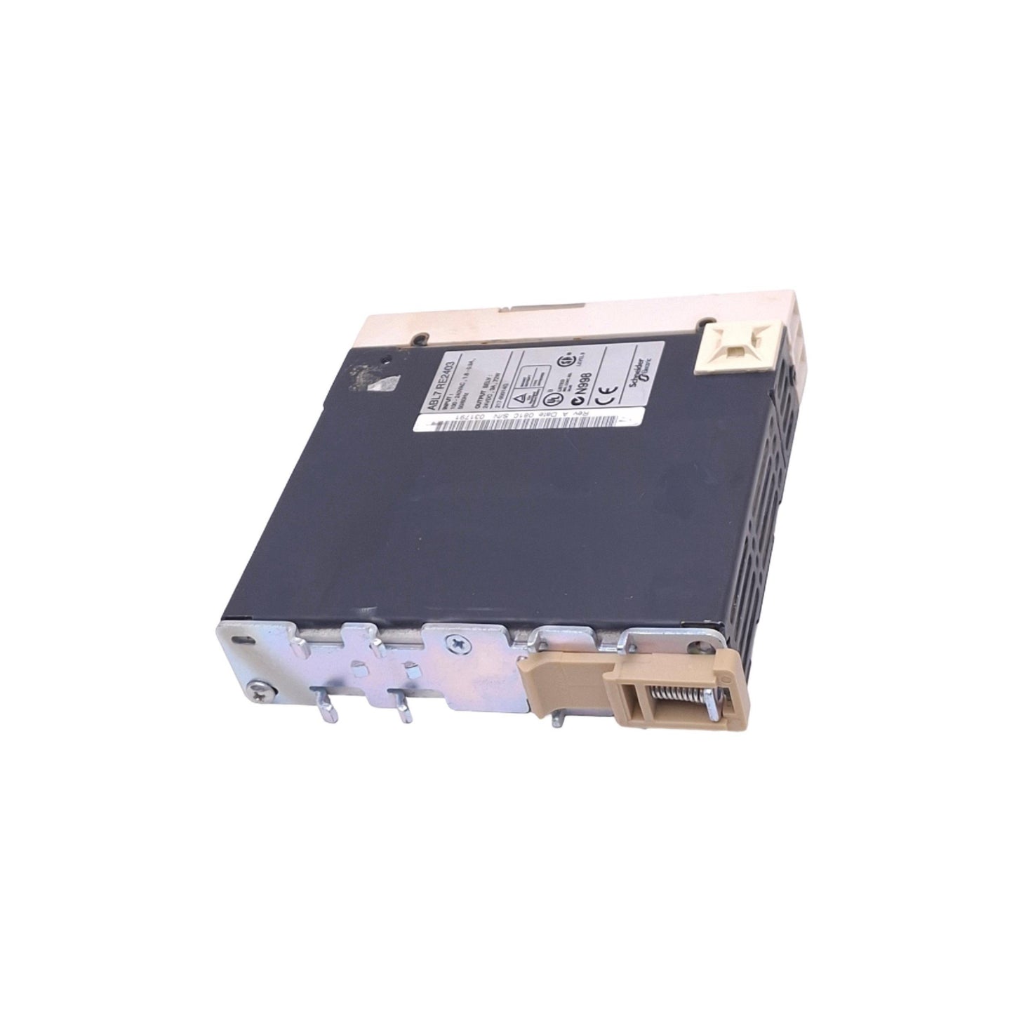 Used Telemecanique ABL7RE2403 Power Supply, 100-240VAC In, 24VDC 3A Out, 72W Max