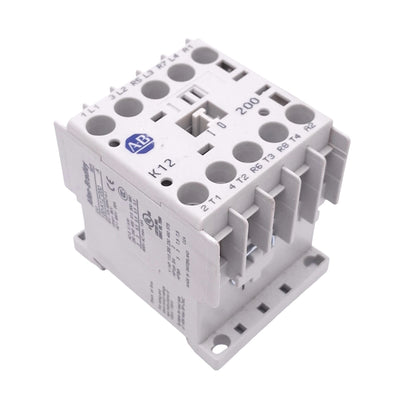 Used Allen Bradley 100-K12DJ200 Contactor, 2NO 2NC, 12A 400V Max, 24VDC Coil