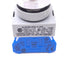Used IDEC ALW29910DN-A-24V Illuminated Amber Pushbutton, 22mm, 1NO, 24VDC Lamp