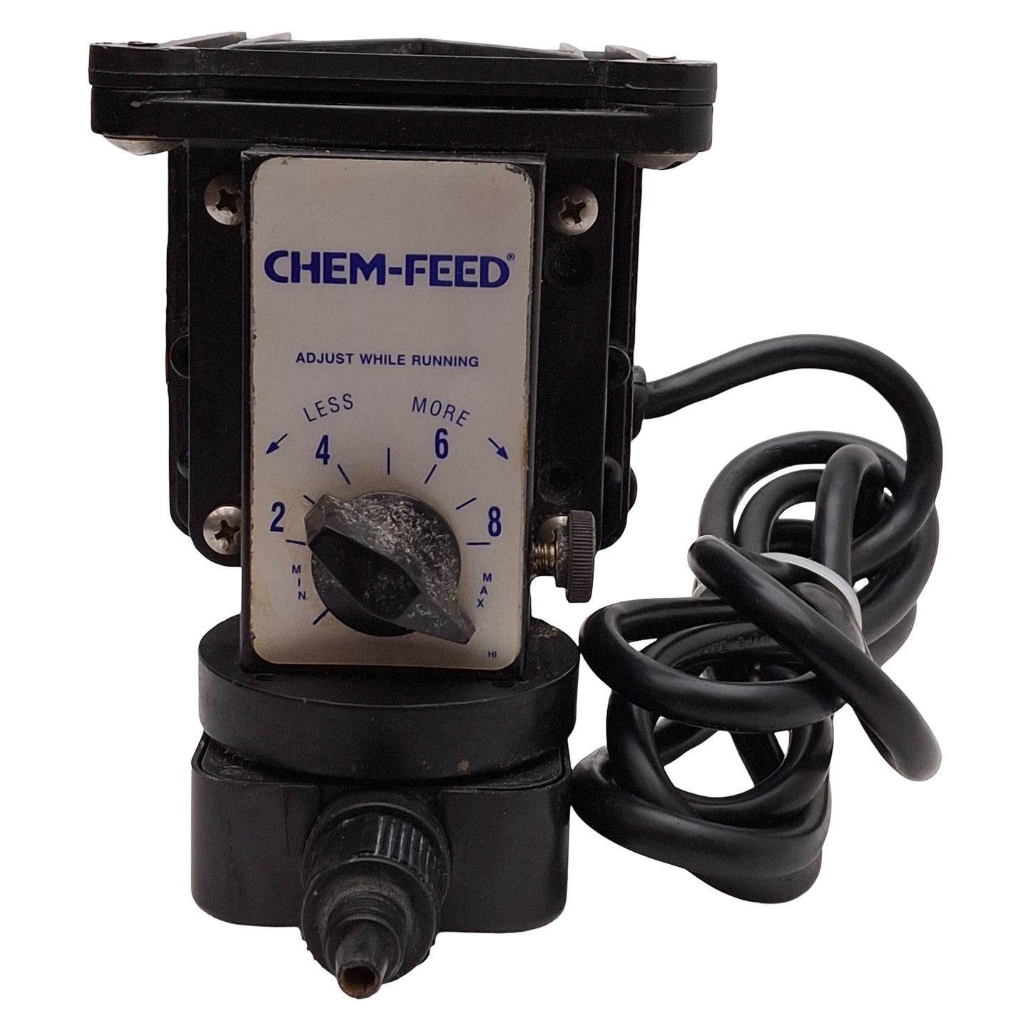 Used Cole Parmer 07135-30 Chem-Feed Liquid Pump, 10psi, 10.5GPH, 45W, 115VAC 60Hz