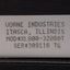 Used Vorne XL800-32080T Productivity Graphic Display, 32x80 Tricolor LED, 100-240VAC
