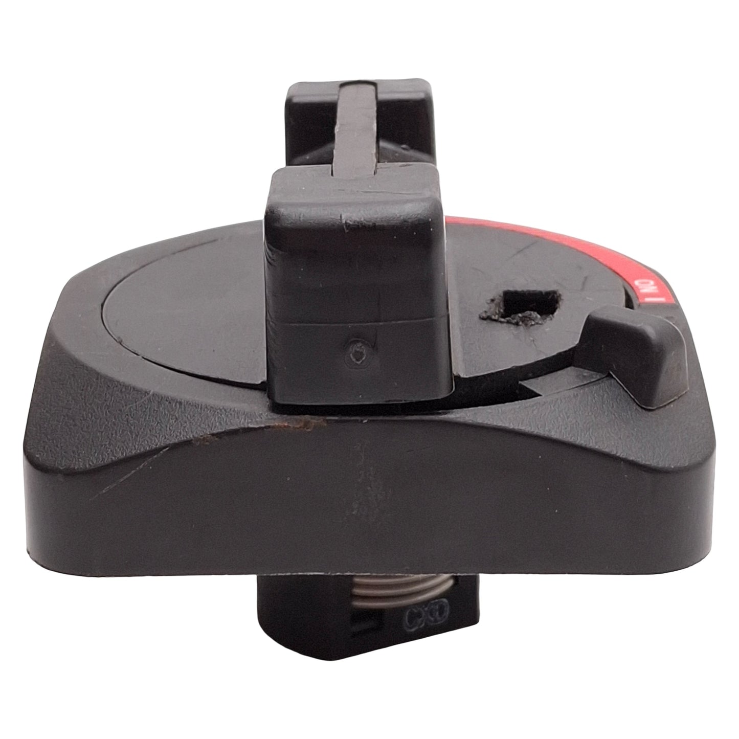 Used Allen Bradley 194R-HS1 Rotary Disconnect Switch Operating Handle, Black, 90°