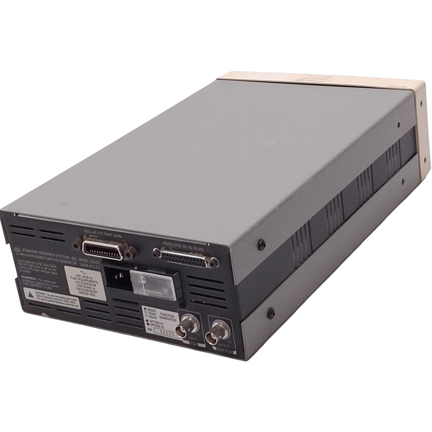 Used Stanford Research DS335 Synthesized Function Generator, 3.1MHz, 1µHz Resolution