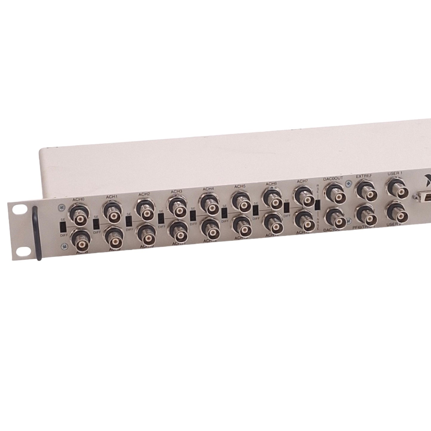 Used National Instruments BNC-2090 Analog Terminal Block, 1U Rack, 16AI 2AO BNC