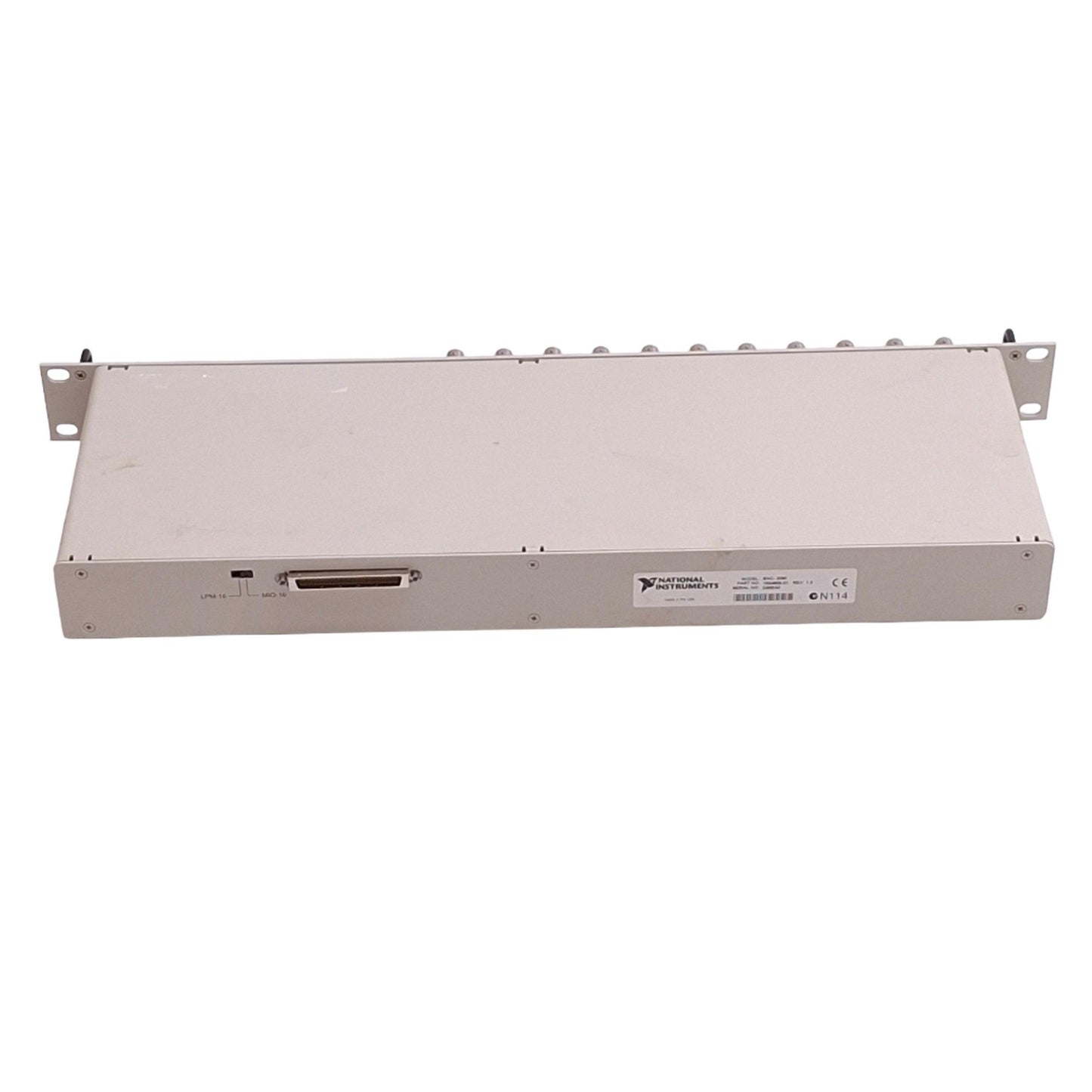 Used National Instruments BNC-2090 Analog Terminal Block, 1U Rack, 16AI 2AO BNC
