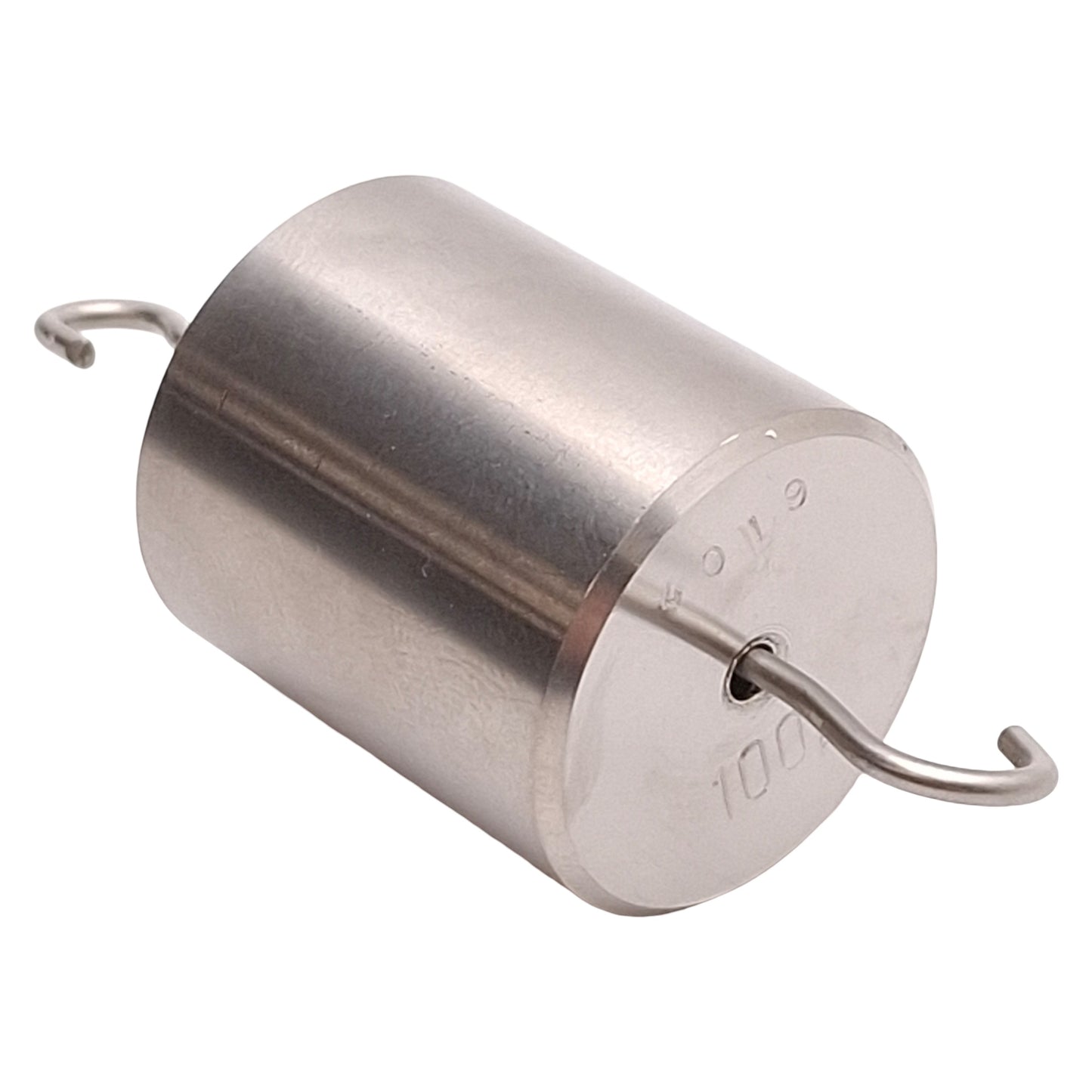 New Troemner Hanging Calibration Weight, 100g, 7.85g/cm³ Density, ø25.13mm x 29.37mm