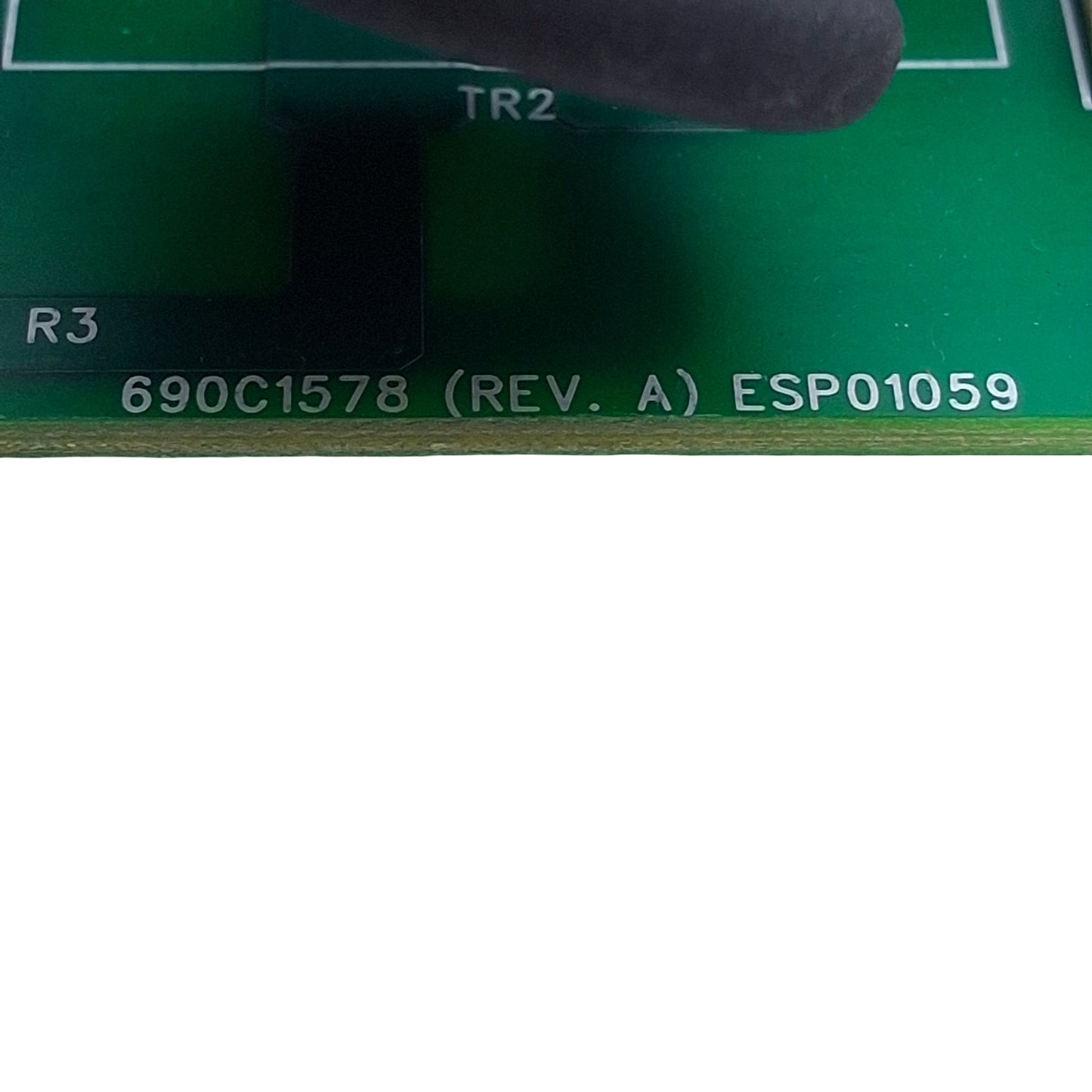 Used Aerotech 690C1578 Voltage Select Board For Aerotech A3200 Machine Controller