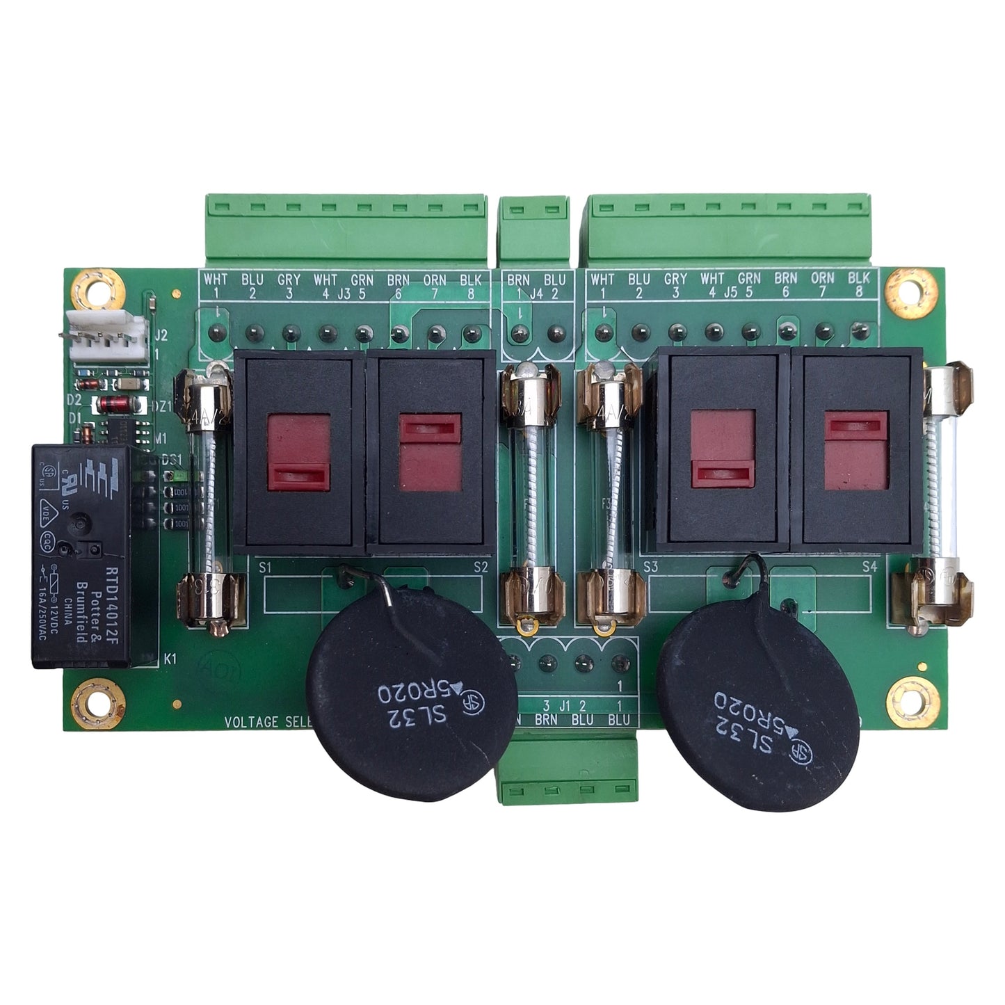 Used Aerotech 690C1578 Voltage Select Board For Aerotech A3200 Machine Controller