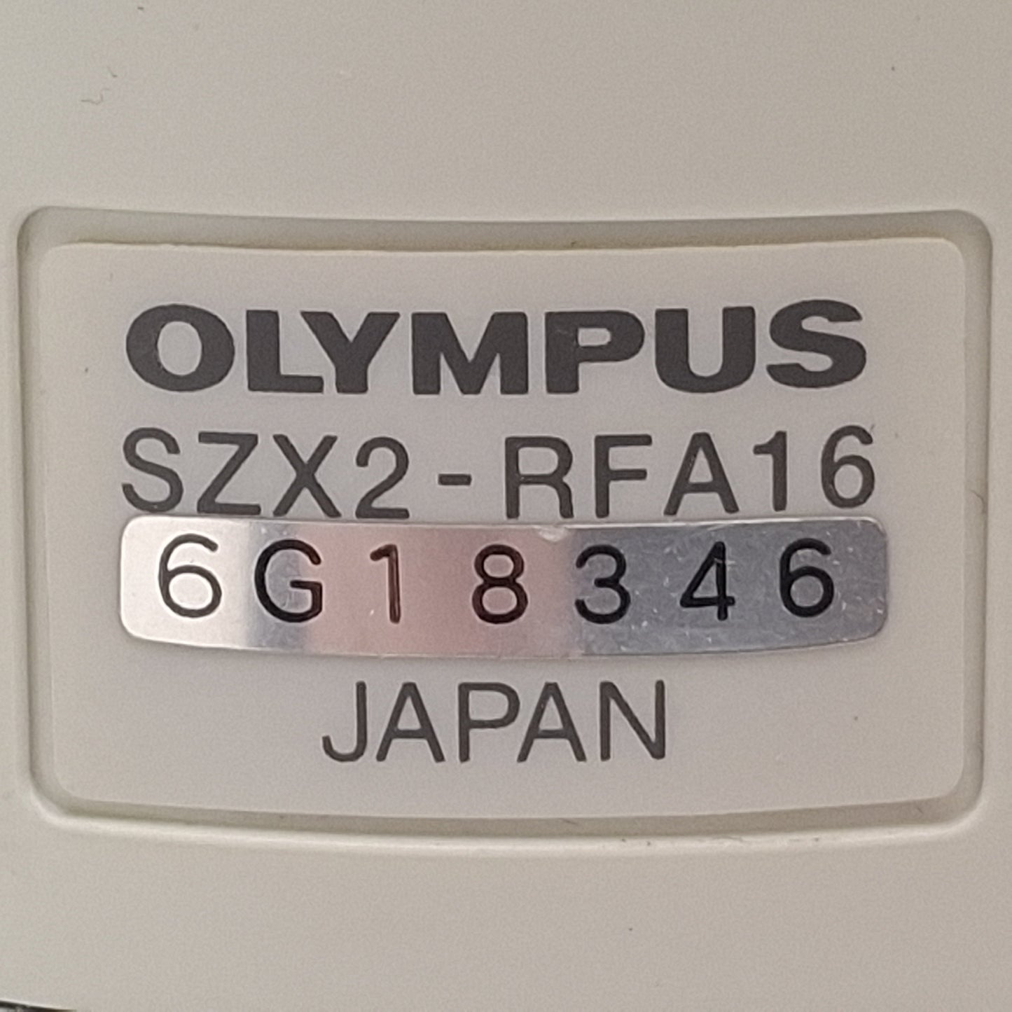 Used Olympus SZX16 Trinocular Fluorescence Microscope w/ Camera & Illuminated Stand