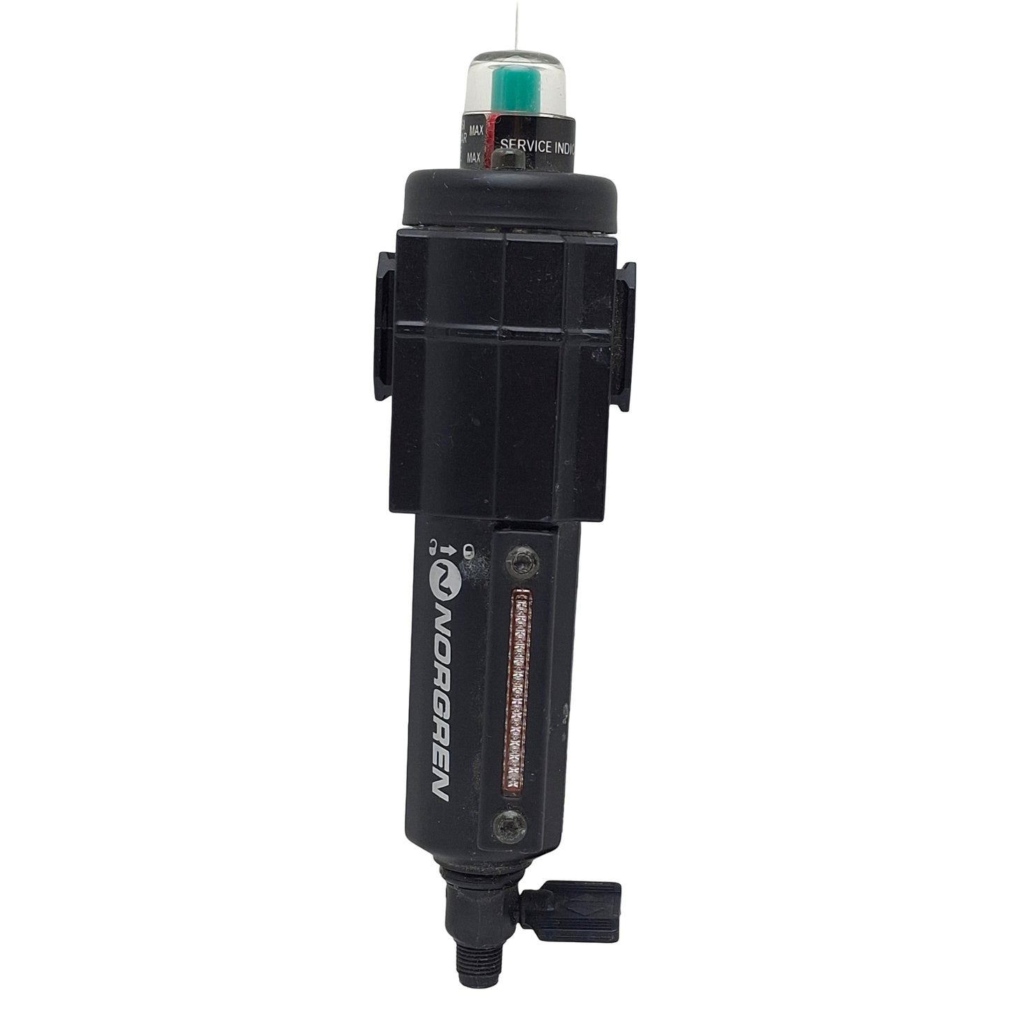 Used Norgren F72C-2AD-QDO Coalescing Filter, 1/4in PTF, 0.01µm, 250psi Max, 9.5scfm