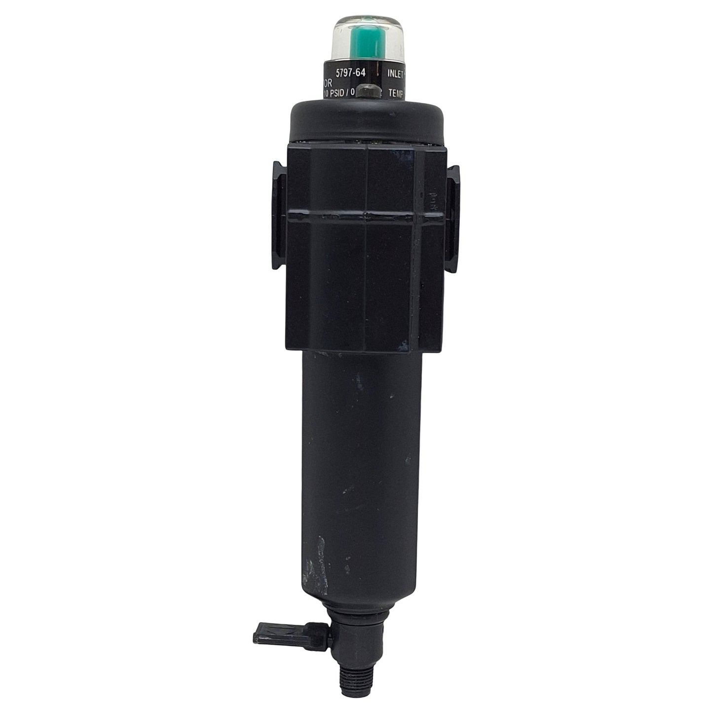 Used Norgren F72C-2AD-QDO Coalescing Filter, 1/4in PTF, 0.01µm, 250psi Max, 9.5scfm