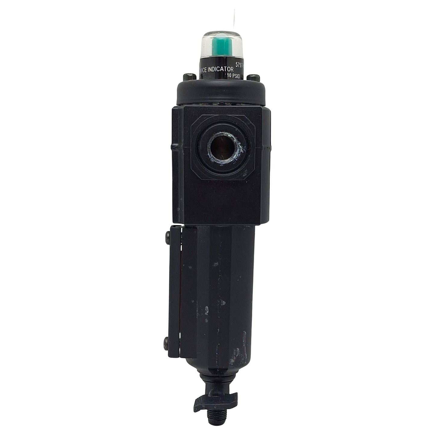 Used Norgren F72C-2AD-QDO Coalescing Filter, 1/4in PTF, 0.01µm, 250psi Max, 9.5scfm