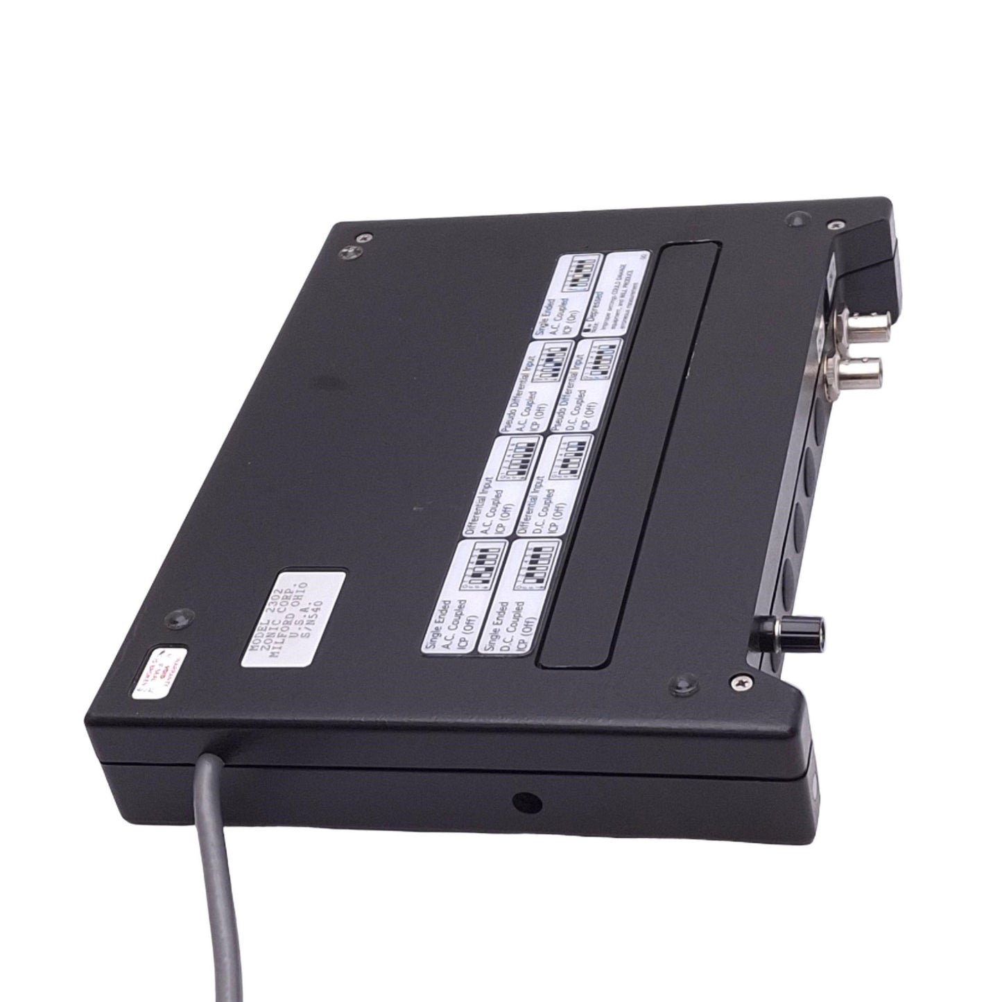 Used Zonic 2302 Medallion Mobile FFT Analyzer, 2-Channel Fast Fourier Transform