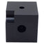 Used PCB 080B11 Anodized Aluminum Triaxial Cube Adapter, 1.25in, M3 x 0.5, For Accels