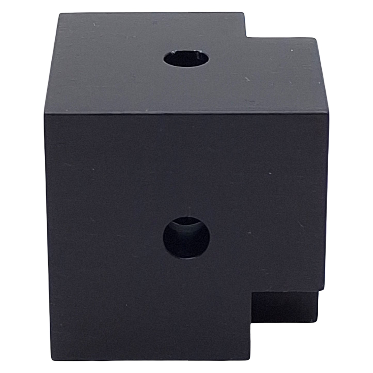 Used PCB 080B11 Anodized Aluminum Triaxial Cube Adapter, 1.25in, M3 x 0.5, For Accels