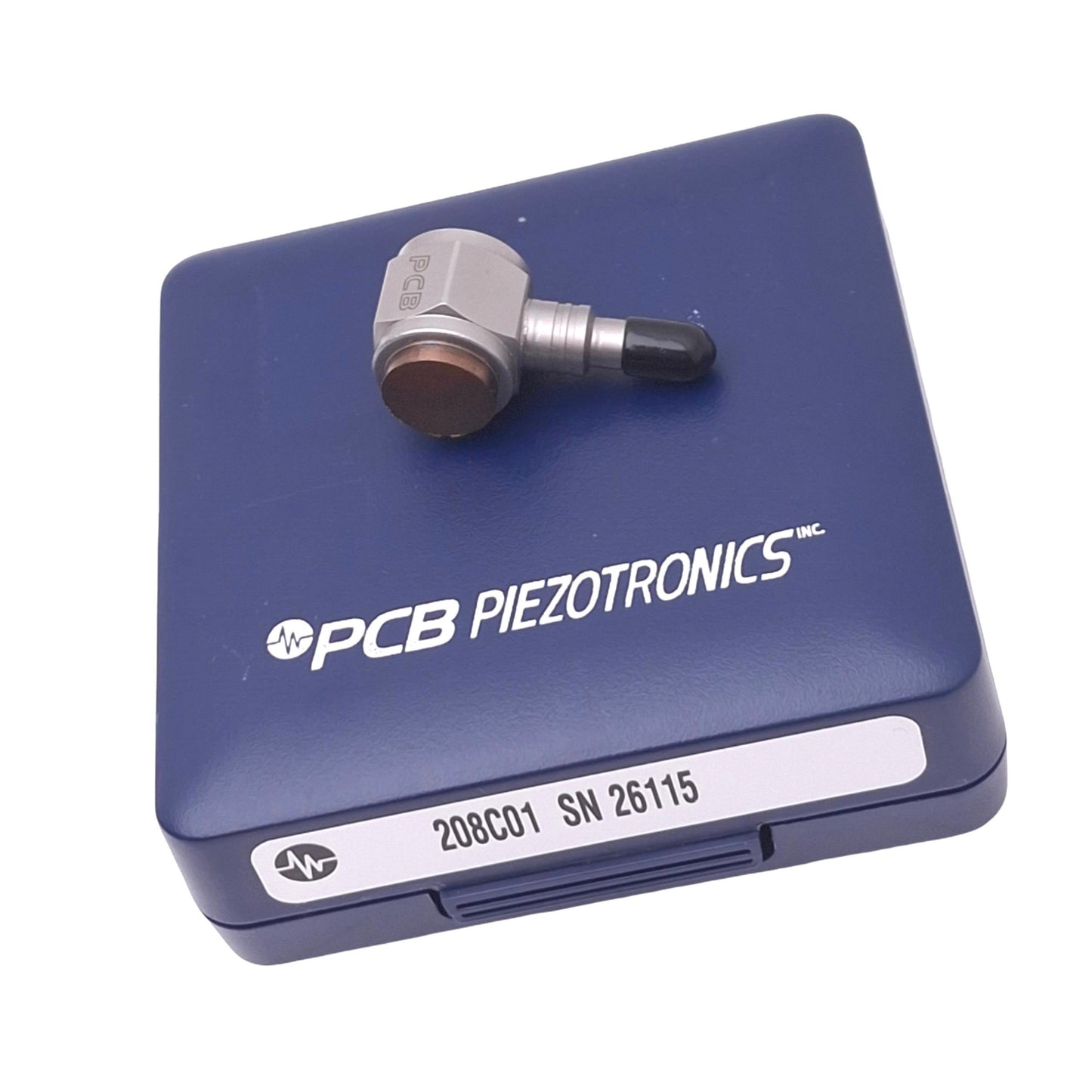 Used PCB Piezotronics 208C01 ICP Force Sensor, 500mV/lb, 10lb Range, 60lb Max