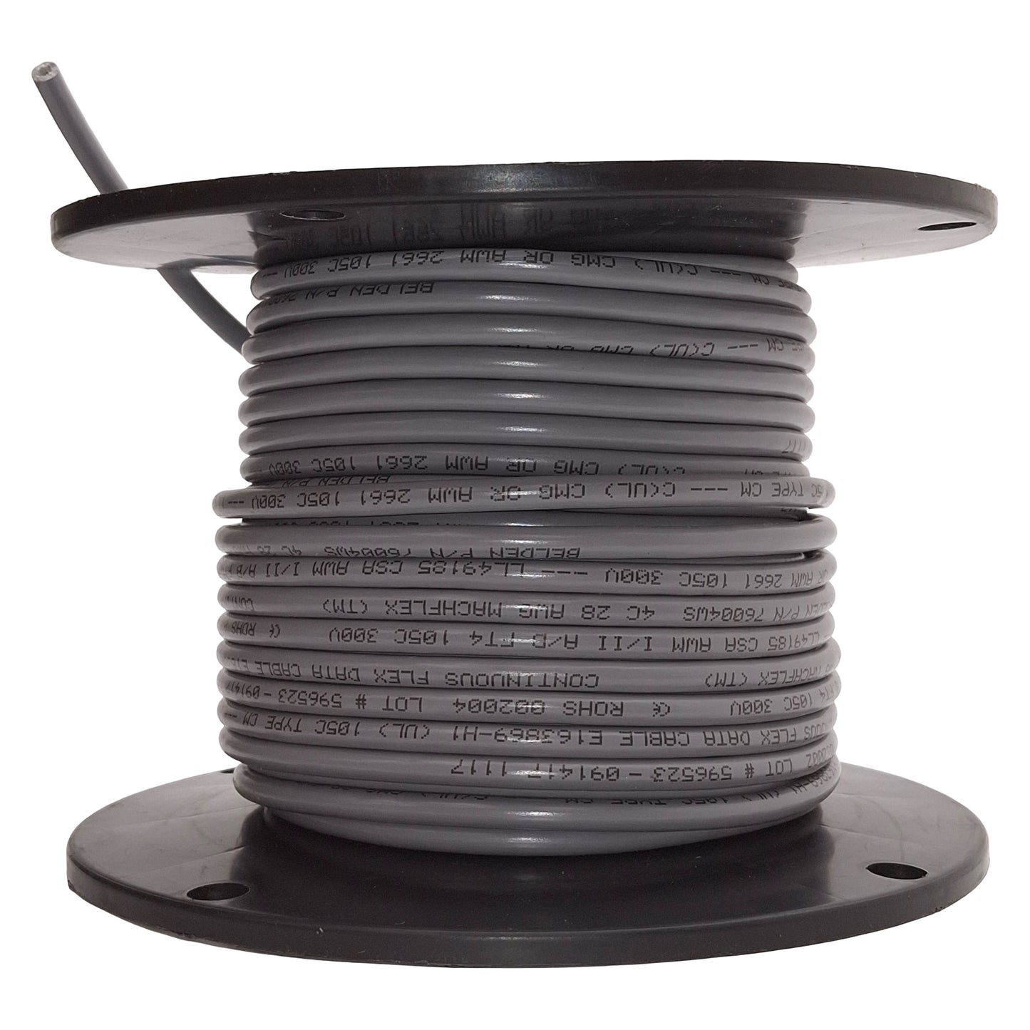 New – Open box Belden 76004WS 008 Machflex Flex Data Communication Cable, 4C, 28AWG, 90ft
