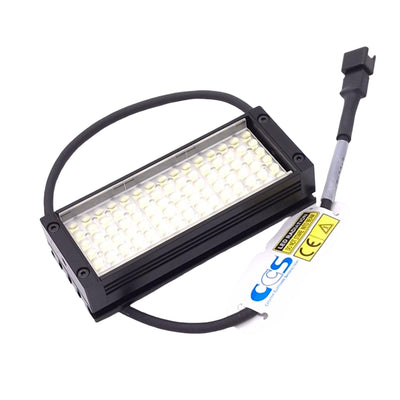 Used CCS LDL2-74X30SW2 White LED Bar Light for Machine Vision, 74x30mm, 24VDC 12W