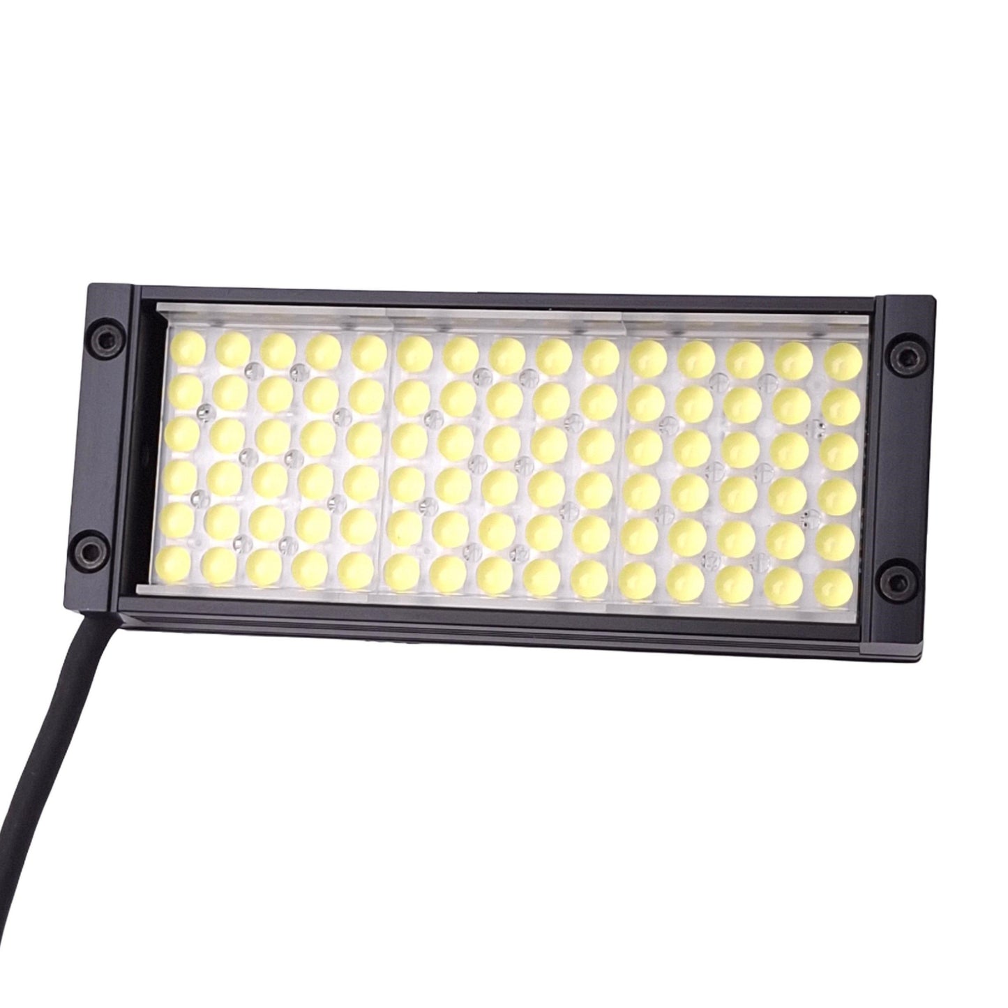 Used CCS LDL2-74X30SW2 White LED Bar Light for Machine Vision, 74x30mm, 24VDC 12W