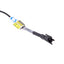 Used CCS LDL2-74X30SW2 White LED Bar Light for Machine Vision, 74x30mm, 24VDC 12W