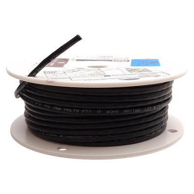 Used Alpha Wire 25094 BK005 Xtra-Guard Abrasion Resistant Cable, 4C 24AWG, 300V, 90ft