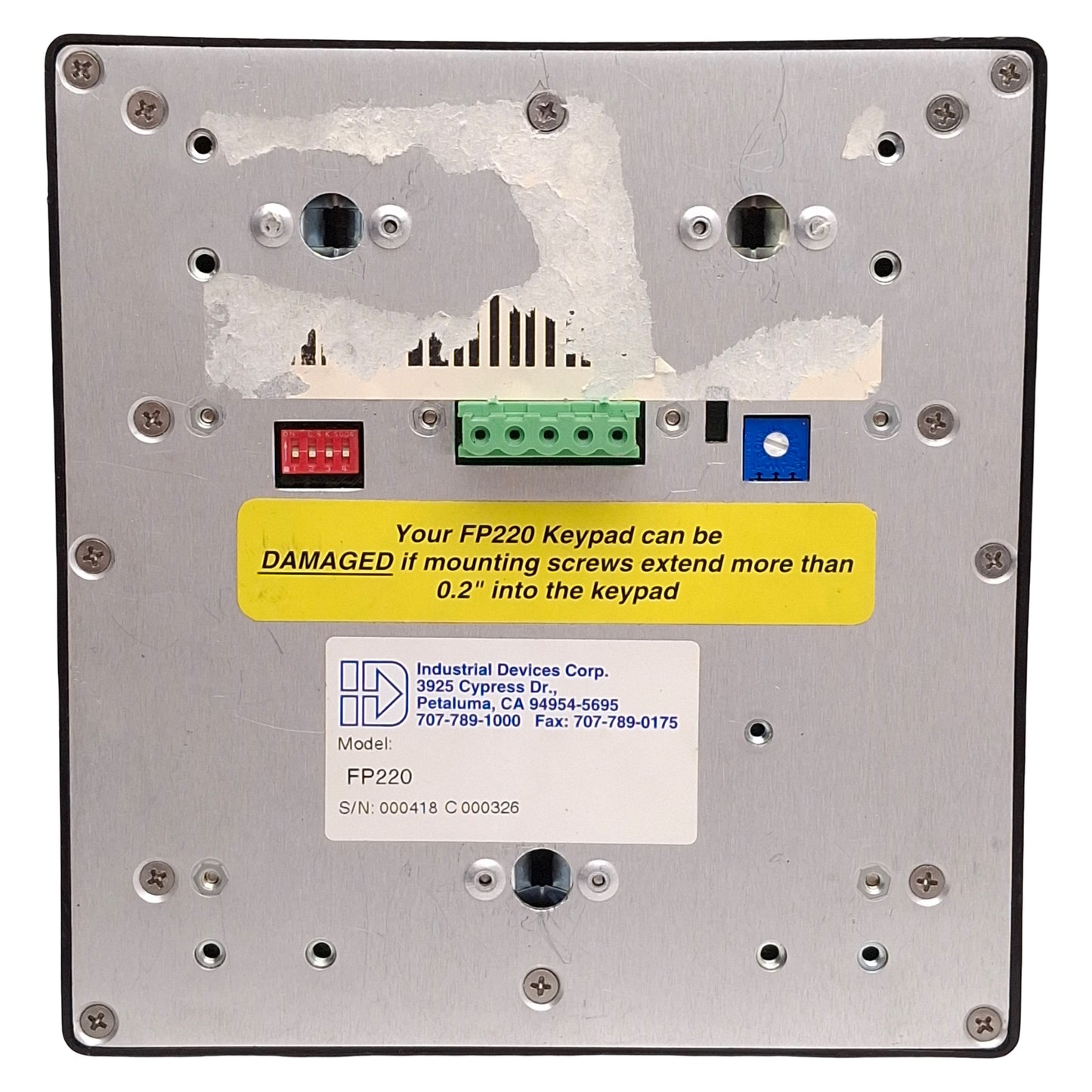 Used IDC FP220 Programming Operator Interface Keypad For Motion Controllers & Drives