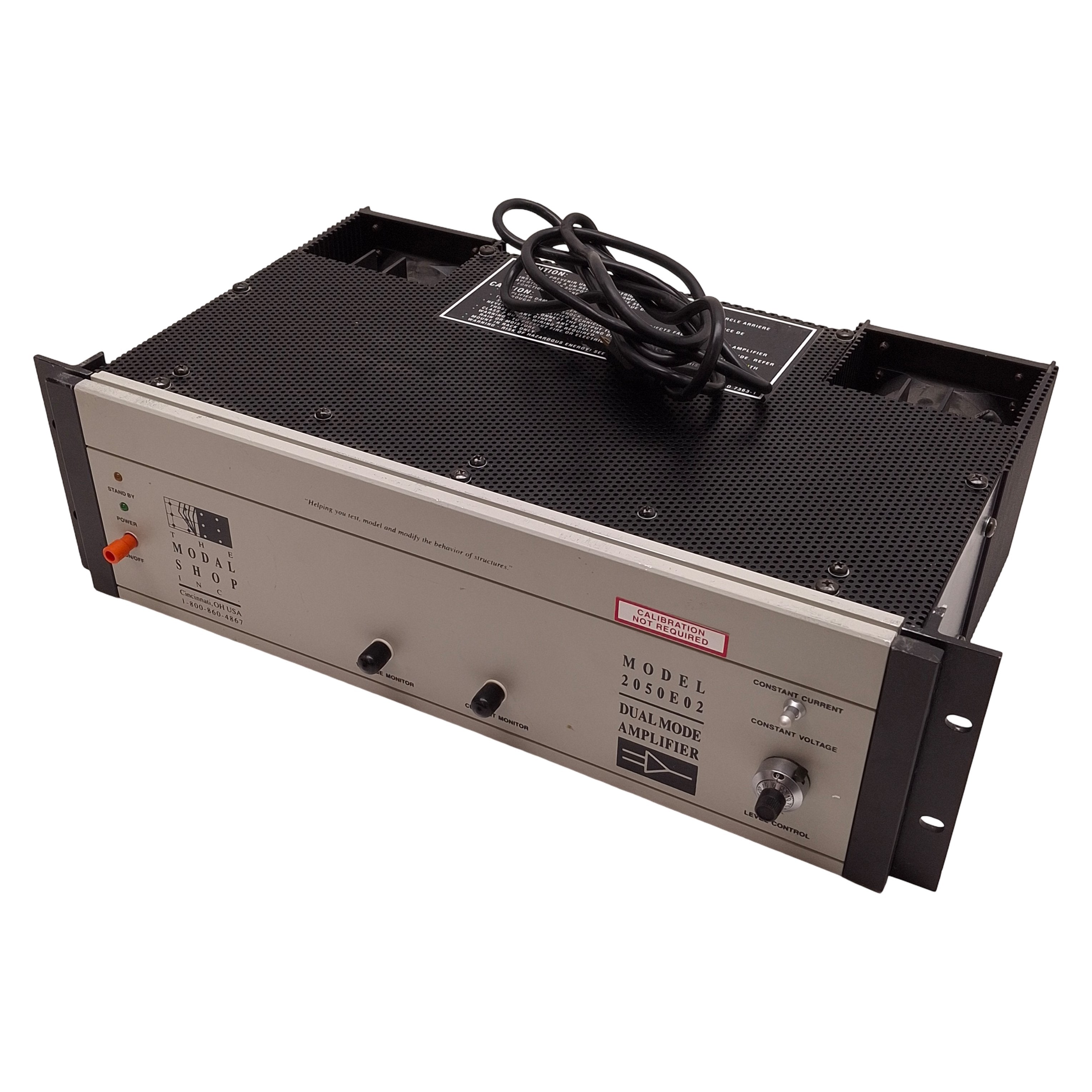 The Modal Shop 2050E02 Dual Mode Amplifier For Vibration Shakers, 120V ...