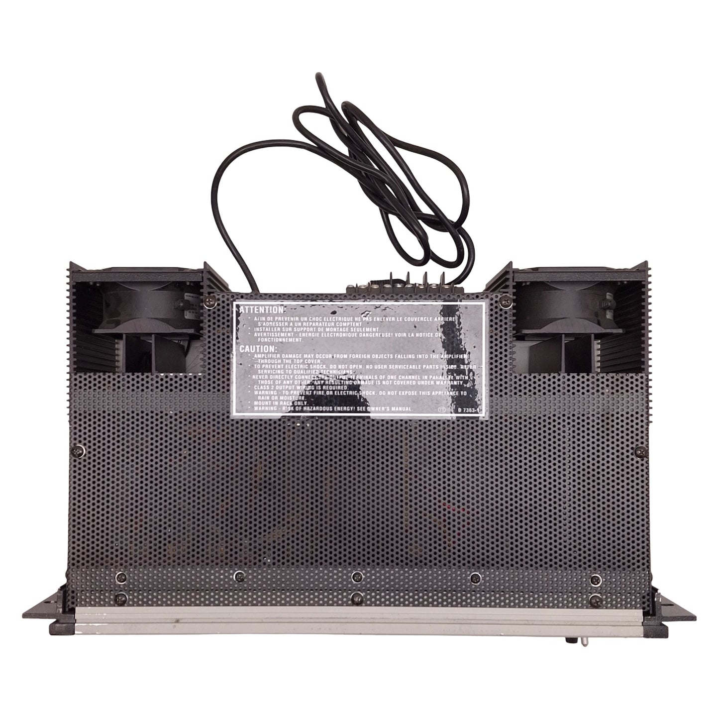Used The Modal Shop 2050E02 Dual Mode Amplifier For Vibration Shakers, 120VAC