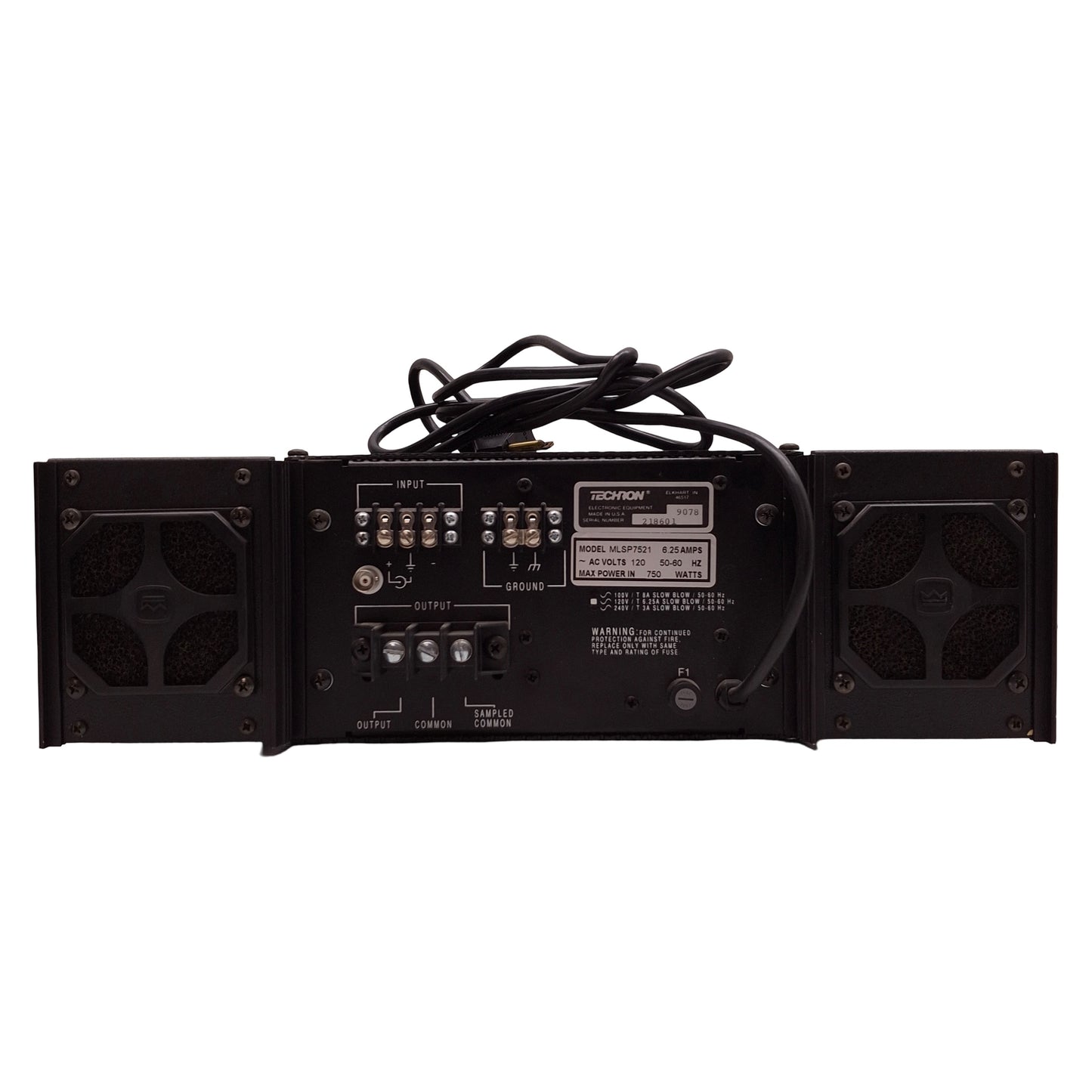 Used The Modal Shop 2050E02 Dual Mode Amplifier For Vibration Shakers, 120VAC